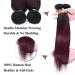 Buy Sego 18 Brazilian Human Hair Bundles - 100% Unprocessed Body Wave Virgin Extensions in Natural Black & Wine Red for International Shipping - Buy Online on GoSupps.com