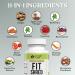 Fit Shred 11-in-1 Weight Management Herbal Supplement for Energy, Digestive Support & Daily Wellness | Metabolism Booster | Non-GMO, Veg, Natural Ingredients | 30-Day Supply 30 Count (Pack of 1) - Buy Online on GoSupps.com