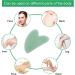 Rpanle Gua Sha Stone Massage Tool - Heart-Shaped Jade Scraping for Face Neck & Body Therapy - International Shipping Available - Buy Online on GoSupps.com