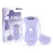 Epilator for Women, VINSENA 2 in 1 Hair Removal Epilator for Women, Cordless Ladies Electric Epilator with Epilator Head & Shaver Head, for Underarms, Legs, Arms, Bikini, with LED Light Small 1.0
