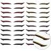 DRESSOOS Double Sided Eyelid 20 Pairs Eyeshadow Stickers Adhesive s Makeup Tape Eye Line Strips Applique Flash - Buy Online on GoSupps.com