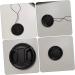Milisten 4 Pcs Camera Lens Cover Centre Pinch Lens Cover Lens Cap Camera Lenses Camera Lens Lid Shots Lens Protector Lens Hood Cap Camera Body Cap Camra Back Cover Plastic SLR Camera Black 5.5X5.5CM - Buy Online on GoSupps.com