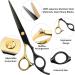 M&LD Professional Hairdressing Scissors Set - Stainless Steel Cutting Shears for Barber Salon & Home Use - Buy Online on GoSupps.com