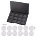 Buy Allwon Empty Magnetic Eyeshadow Palette - 12pcs 26mm Round Metal Pans for Professional Makeup | International Shipping Available - Buy Online on GoSupps.com