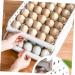 UKCOCO Box 30 Drawer Egg Tray for Refrigerator Shelf Bracket Egg Container Egg Plate Organic Cage As Shown 33X26.5X14.3cm - Buy Online on GoSupps.com