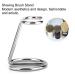 Stainless Steel Shaving Brush Rack & Razor Holder - Men's Grooming Tool Organizer for Travel - Buy Online on GoSupps.com
