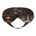 SSIMOO American West Rodeo Hat Sleep Mask-Adjustable Breathable Fashionable Eye Mask for A Comfortable Sleep Experience Black