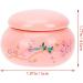 Vintage Perfume Japanese Perfume Balm Glass Ceramic Pocket Cream Perfume Natural Fragrance Box Long Term Fragrance Balm for Wedding Birthday Use Pink - Buy Online on GoSupps.com