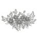 Ipetboom Bridal Hair Comb personality hair accessories luxurious hair comb Rhinestone Hair Comb Women Headdress Full Diamond rhinestones bride wedding hair accessories for women
