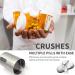 Pill Grinder 2 Pack - Stainless Steel Pill Crusher for Tablets & Vitamins | Grind to Fine Powder - Buy Online on GoSupps.com