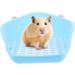 BESPORTBLE Box Rabbit Toilet Bunny Accessories Critter Bath Toilet Pan Tray Bunny Supplies Hamster Plastic Blue - Buy Online on GoSupps.com