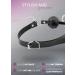 Adjustable Mouth Ball & Breast Clips for Role Play | Non-Piercing Breathable Mouth Plug with Chain & Collar - International Shipping - Buy Online on GoSupps.com