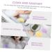 Buy Minkissy 6 Pcs Kids Bath Ball & Spa Scrub Brush Sponges Mesh & Honeycomb Bath Loofah for Gentle Cleaning | Hydrophilic Polyurethane Ideal for Baby - Buy Online on GoSupps.com