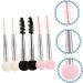 Set of 30 make-up made of sponge brush set make-up brush set eyelash brush make-up brush set liquid sponge brush stamp foundation girls mascara aluminium tube - Buy Online on GoSupps.com