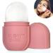 Glow Cube Ice Roller - Reusable Facial Treatment for Brightening Skin & Reducing Puffiness (Pastel Pink) - Buy Online on GoSupps.com