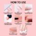 Lofuanna Clear & Nude Poly Nail Gel Kit with UV Light - Professional Builder Gel Extension Set - Buy Online on GoSupps.com