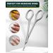 FVION Nailhashears Curved Blade Skin Scissors - Sharp Cuticle Scissors for Precise Nail Skin Trimming | Ideal for Women s Manicure - Buy Online on GoSupps.com
