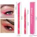 Pink Coral Liquid Wing Eyeliner Stamp Set - Waterproof Colored Eye Liners 2Pcs Pack - Buy Online on GoSupps.com