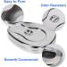 Stainless Steel Bed Pan for Elderly Females - Heavy Duty Set with 30 Disposable Liners - Large Thick Bedpan with Lid for Men and Women - Home Use - Buy Online on GoSupps.com