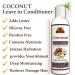 Okay Pure Naturals Deep Moisturizing Leave-In Conditioner - Coconut 8 fl oz (237 ml) | Hydrating Hair Care - Buy Online on GoSupps.com