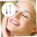 Double-End Facial Mask Spoon Set - Portable Beauty Scoop & Eye Cream Applicator | 9.6x3.5cm Silver - Buy Online on GoSupps.com
