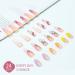 Misssix Press On Nails 4 Pack - 96 Pcs Long & Medium Designs with Adhesive Tabs & Nail File - Buy Online on GoSupps.com