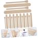 Doitool 100th Waxed Wooden Rod - Multi-Purpose Wax Applicator Stick for Home & Craft Projects - Buy Online on GoSupps.com