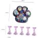 minkissy 1 Set Nail Practice Holder Acrylic Nail Holder Nail Stand Holder Nail Art Diy Tool Nail Art Mixing Magnetic Holder Nail Tools Show Rack Nail Tip Holder Manicure Crystal Glue Aurora 4.8x4.5cm fluorescent blue - Buy Online on GoSupps.com
