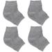 PLAFOPE 4 Pairs Anti-Crack Socks Feet Care Socks Men Socks Gel Spa Socks Heel Sleeves Ankle Socks Spa Gel Socks Anti Crack Heel Socks Mens Sock Feet Repair Socks Foot Socks Man Socks - Buy Online on GoSupps.com