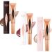 Liquid Blush Liquid Highlighter Makeup 3PCS Blush & Contour&Highlighter Liquid Contour Stick Face Highlighter Long Lasting & Waterproof Blushers for Cheeks Make Up Liquid Bronzer for Face-(02+03+05)