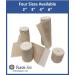 Elastic Bandage with Hook & Loop Closure - No Clips Needed | Pack of 3 (4-Inch) - Best for Injury Recovery | International Shipping Available - Buy Online on GoSupps.com