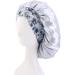 Jiusike Satin Silk Night Sleep Hat for Women - Wide Ties Band for Curly Hair & Wigs - One Size - Buy Online on GoSupps.com