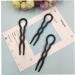 Casiler U-Shaped Hairpins - 3 Pack French Styling Tool for Women's Buns & Hairstyles - Black Hair Accessories - Buy Online on GoSupps.com