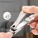 OUSIKA Nail Clippers Nail Clippers Stainless Steel Fingernail Toenail Cutter Tools Pedicure Manicure Trimmer Scissor Nails - Buy Online on GoSupps.com