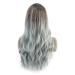 Shop Grey Curly Long Wig for Women - Brazilian Synthetic Hair for 50s 60s 70s 80s Cosplay - Buy Online on GoSupps.com