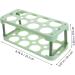 Hemobllo Box Egg Carton Eggs Egg Keeper Egg Storage Case Refrigerator Egg Tray Egg Grid Household re-usable Green 22.3X10.1X8.9CM - Buy Online on GoSupps.com