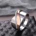 S925 Sterling Silver Micro-Inlaid Rose Gold Two-Tone Bow Engagement Ring - Buy Online on GoSupps.com