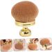 FOMIYES Fluffy and Soft Makeup Brush Makeup Tools Setting Powder Brush Blush Makeup Brush Travel Size Makeup Brushes Setting Powder Makeup Brush Beauty Brushes for Makeup Face Powder Brush 8.50X7.00X7.00CM Golden - Buy Online on GoSupps.com