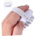 Buy Combined Silicone Bathing & Scalp Massage Brush - 2-Piece Set for Hair Care & Shower | International Shipping Available - Buy Online on GoSupps.com