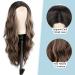 Ulzzviy Long Brown Mixed Blonde Wavy Wig 24 Inch - Synthetic Heat Resistant Fiber - Natural Look for Women - Daily & Party Use - Buy Online on GoSupps.com
