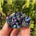Natural Crystal Rough 1pcs Natural Beauty of Electroplated Crystal Cluster Quartz Stone Flower Crafts - Buy Online on GoSupps.com
