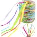 Colored Paper String Raffia Ribbon - 2 Rolls, 160 Meters/524 Feet, 6 Colors - Perfect for Gift Wrapping, DIY Crafts, and Party Decor - Buy Online on GoSupps.com