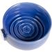 Geardeangloow Luxury Blue Ceramic Shaving Bowl - Wide Mouth Soap & Cream Holder for Men - Buy Online on GoSupps.com