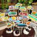 18 Pieces Transportation Cupcake Toppers Car Bus Train Plane Ship DIY Cupcake Toppers for Baby Shower Birthday Party Decorations - Buy Online on GoSupps.com