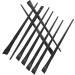 Baluue 36 Pcs Eyeliner Brush Eye Shadow Brush Flat Concealer Brush Makeup Brush Eyebrow Brush Black - Buy Online on GoSupps.com