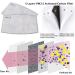 200PCS Adult PM2.5 Activated Carbon Filter - Replaceable Anti Haze Filter Paper - Buy Online on GoSupps.com