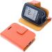 foto-kontor Case compatible with Abbott Freestyle Libre 2 Case Book Style orange Protective Case Book Orange