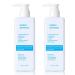 2-Pack (500ml Each) Conductive Gel for Microcurrent & RF Devices | Hyaluronic Acid & Niacinamide Leave-On Serum | Fragrance-Free Paraben-Free | Boosts Hydration Firms Skin & Enhances Conductivity 8.8 Fl Oz (Pack of 2)