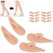 10 Pairs Gel Toe Separators for Hammer Toe & Hallux Valgus | Transparent Overlapping Toe Pads - Comfort & Correction - Buy Online on GoSupps.com