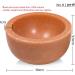 INA KI Natural Marble Multi Purpose Bowl in Pink - Perfect for Herbs, Salt and Pepper, Shaving - Buy Online on GoSupps.com